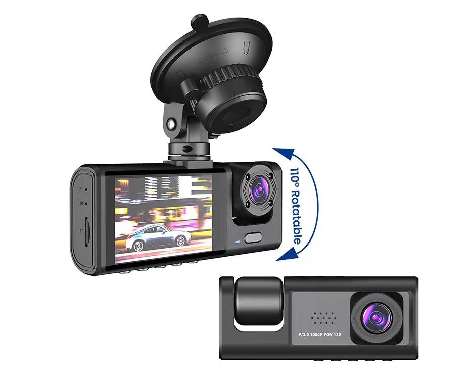 ORANGLES Loop Recording 1080P HD Three Lens Car DVR Dash Cam with WiFi and Super Night Vision - high resolution display - exposing craftsmanship - Image 2 of 2 | built for everyone | Loop Recording 1080P HD Three Lens Car DVR Dash Cam with WiFi and Super Night Vision for sale Georgia | Free Shipping ORANGLES