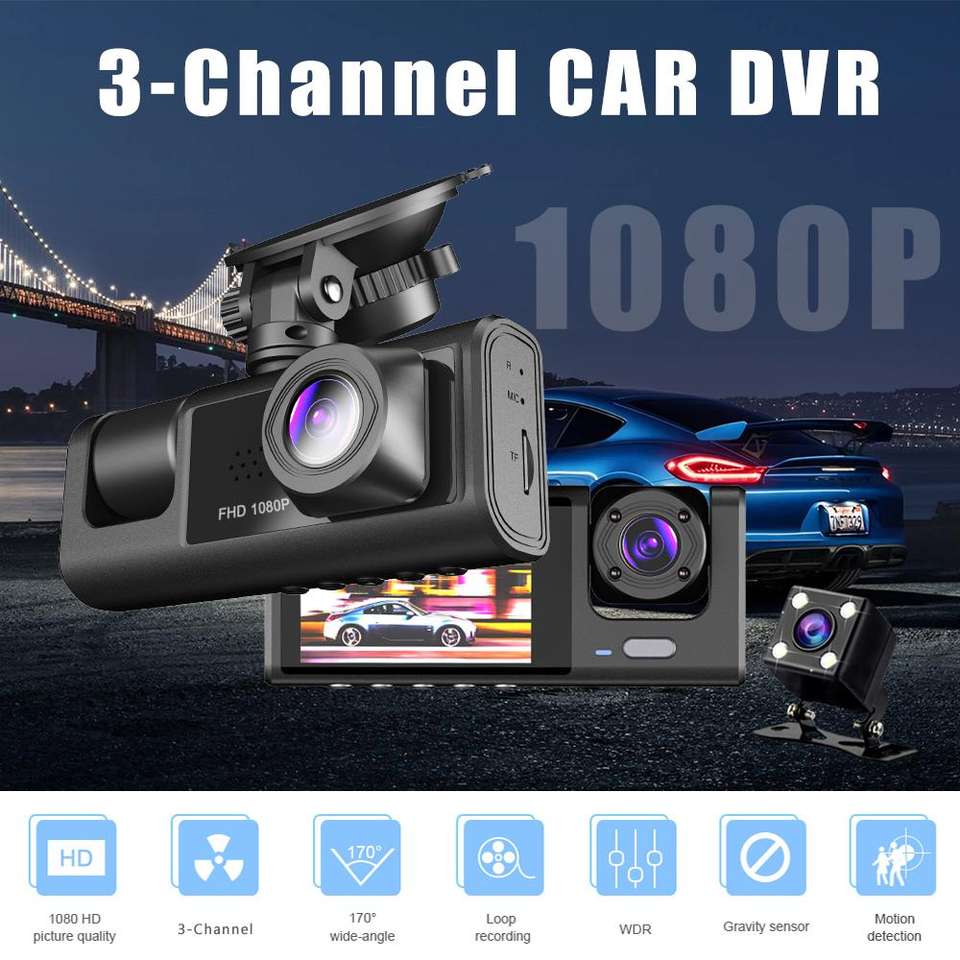 ORANGLES DVR A1 1080P Truck Dash Cam with 3 Cameras, WiFi & IPS Screen - high resolution display - exposing craftsmanship - Image 2 of 2 | built for everyone | DVR A1 1080P Truck Dash Cam with 3 Cameras, WiFi & IPS Screen for sale Georgia | Free Shipping ORANGLES