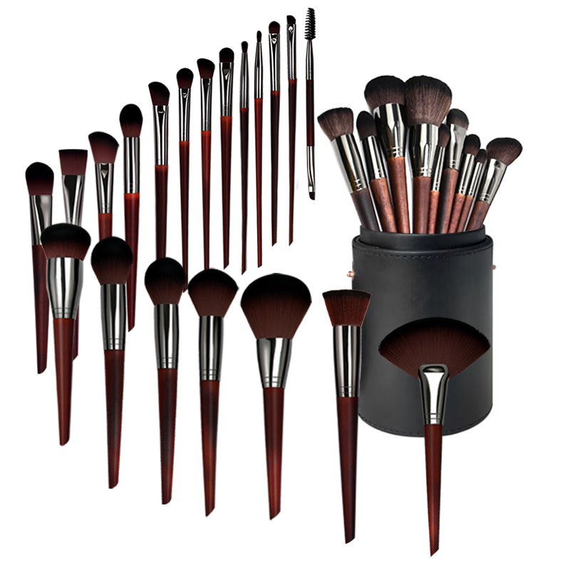 ORANGLES Professional Vegan Makeup Brush Set – High Quality Luxury Eye, Concealer & Eyeliner Brushes with Private Label Customization - high resolution display - exposing craftsmanship - Image 2 of 2 | built for everyone | Professional Vegan Makeup Brush Set – High Quality Luxury Eye, Concealer & Eyeliner Brushes with Private Label Customization for sale Georgia | Free Shipping ORANGLES