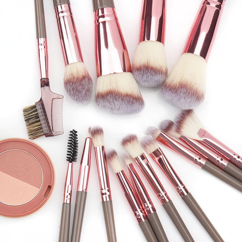 Professional 15‑Piece Makeup Brush Set – High Quality Soft Cosmetic Brushes for Women
