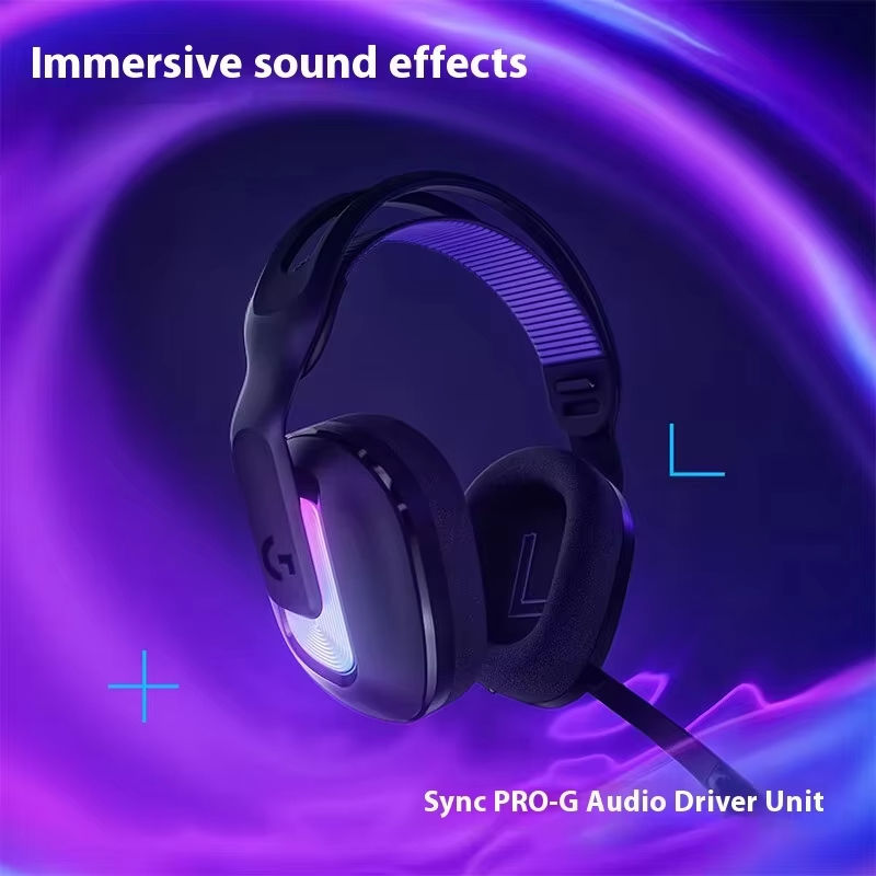 ORANGLES Logitech G522 LIGHTSPEED Wireless Gaming Headset | RGB Earphones with Microphone & Noise Cancelling - high resolution display - exposing craftsmanship - Image 2 of 2 | built for everyone | Logitech G522 LIGHTSPEED Wireless Gaming Headset | RGB Earphones with Microphone & Noise Cancelling for sale Georgia | Free Shipping ORANGLES