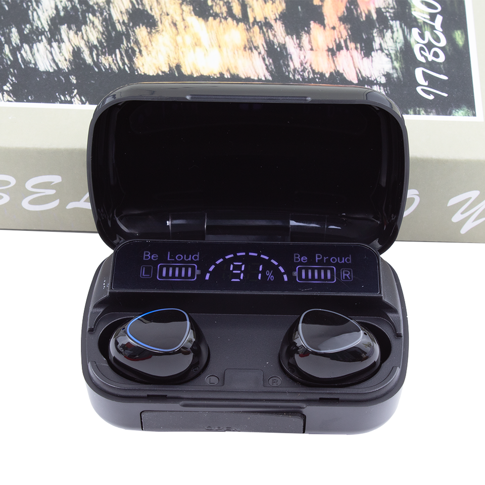 ORANGLES 2025 TWS M10 Wireless Earbuds | Fast Charging Touch Gaming Earphones with Noise Cancelling - high resolution display - exposing craftsmanship - Image 2 of 2 | built for everyone | 2025 TWS M10 Wireless Earbuds | Fast Charging Touch Gaming Earphones with Noise Cancelling for sale Georgia | Free Shipping ORANGLES