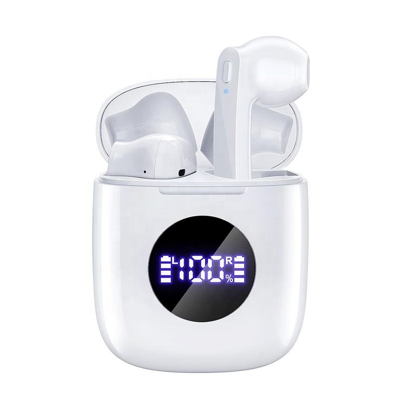 Fast Pairing TWS 5.3 Wireless Earbuds | Stereo Bluetooth Earphones with Power Display & Power Bank