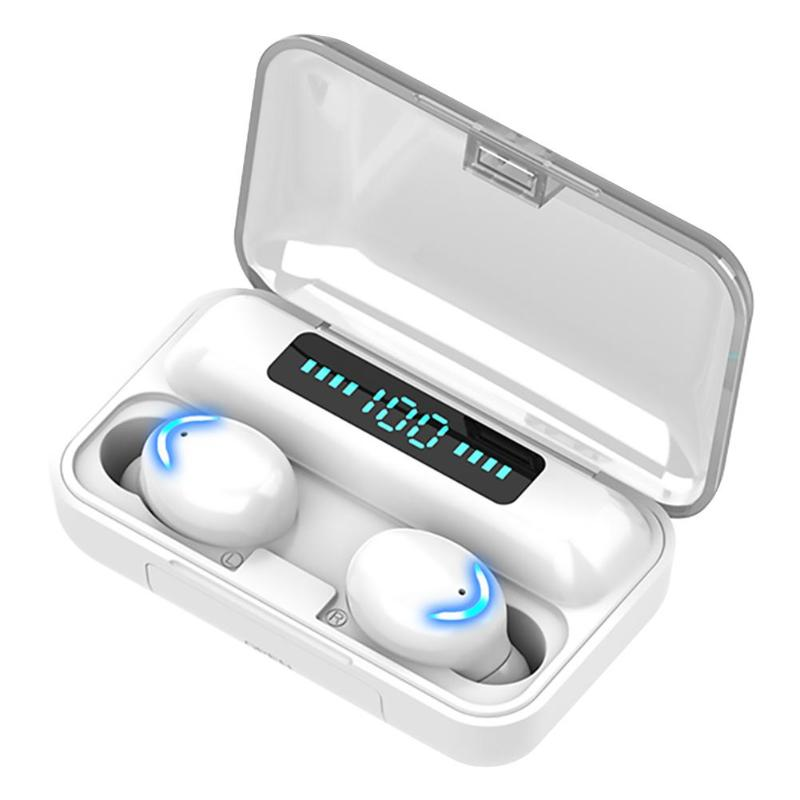 ORANGLES Hot‑Selling F9 Wireless Earbuds | LED Display Waterproof In‑Ear Headphones for iPhone - high resolution display - exposing craftsmanship - Image 2 of 2 | built for everyone | Hot‑Selling F9 Wireless Earbuds | LED Display Waterproof In‑Ear Headphones for iPhone for sale Georgia | Free Shipping ORANGLES