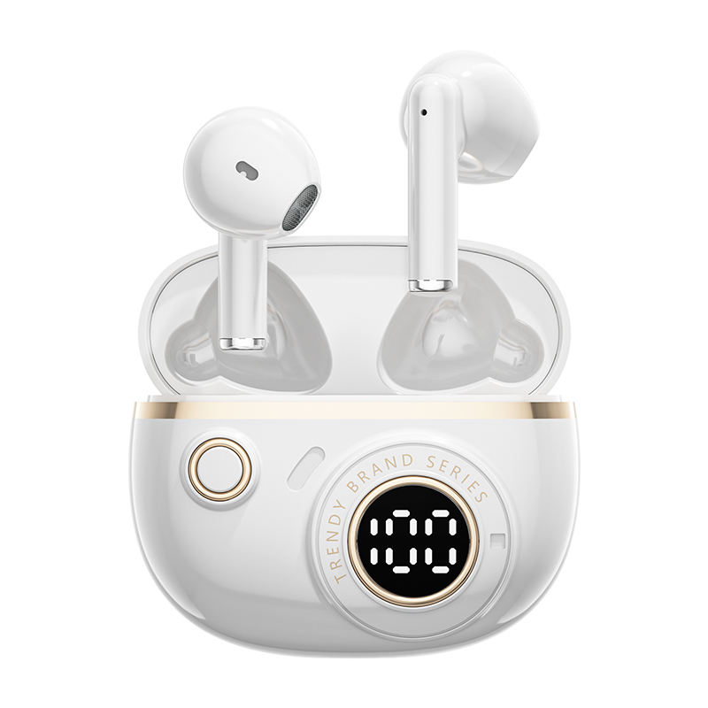 ORANGLES J08C High Quality Wireless TWS Earbuds | Portable Bluetooth In‑Ear Headphones with Digital Display - high resolution display - exposing craftsmanship - Image 2 of 2 | built for everyone | J08C High Quality Wireless TWS Earbuds | Portable Bluetooth In‑Ear Headphones with Digital Display for sale Georgia | Free Shipping ORANGLES