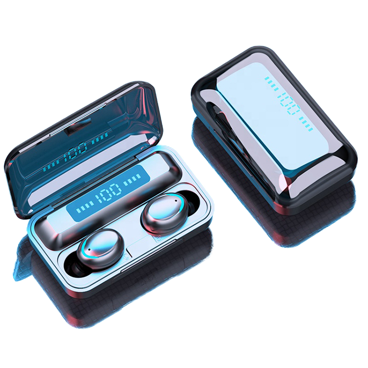Factory Cheap F9‑5 / F9‑5C Wireless Earphones | Bluetooth 5.2 TWS Gaming In‑Ear Headphones