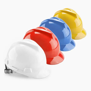 Wholesale ABS Industrial Safety Helmet – Yellow Construction Hard Hat with Air Vents & Custom Logo